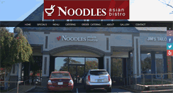Desktop Screenshot of noodlesbistro.com